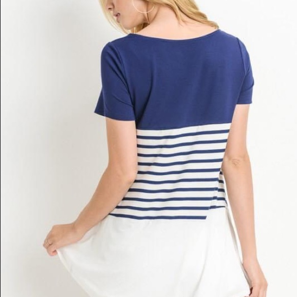 💛Color Block Top - Picture 3 of 5